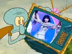 징징이 TV 화면 크로마키