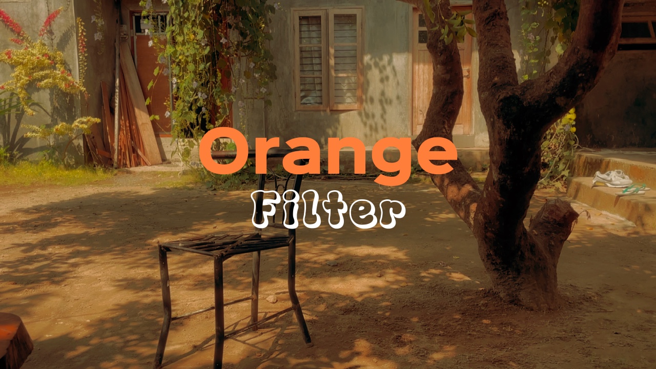 Filtro Laranja Capcut
