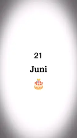 HBD 21 Juni 2022
