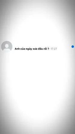 Anh của ngày xưa đâu
