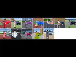 Versi sakura di pake