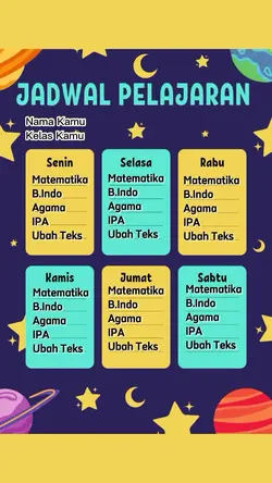 Jadwal Pelajaran