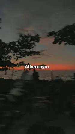 Allah Says : ...