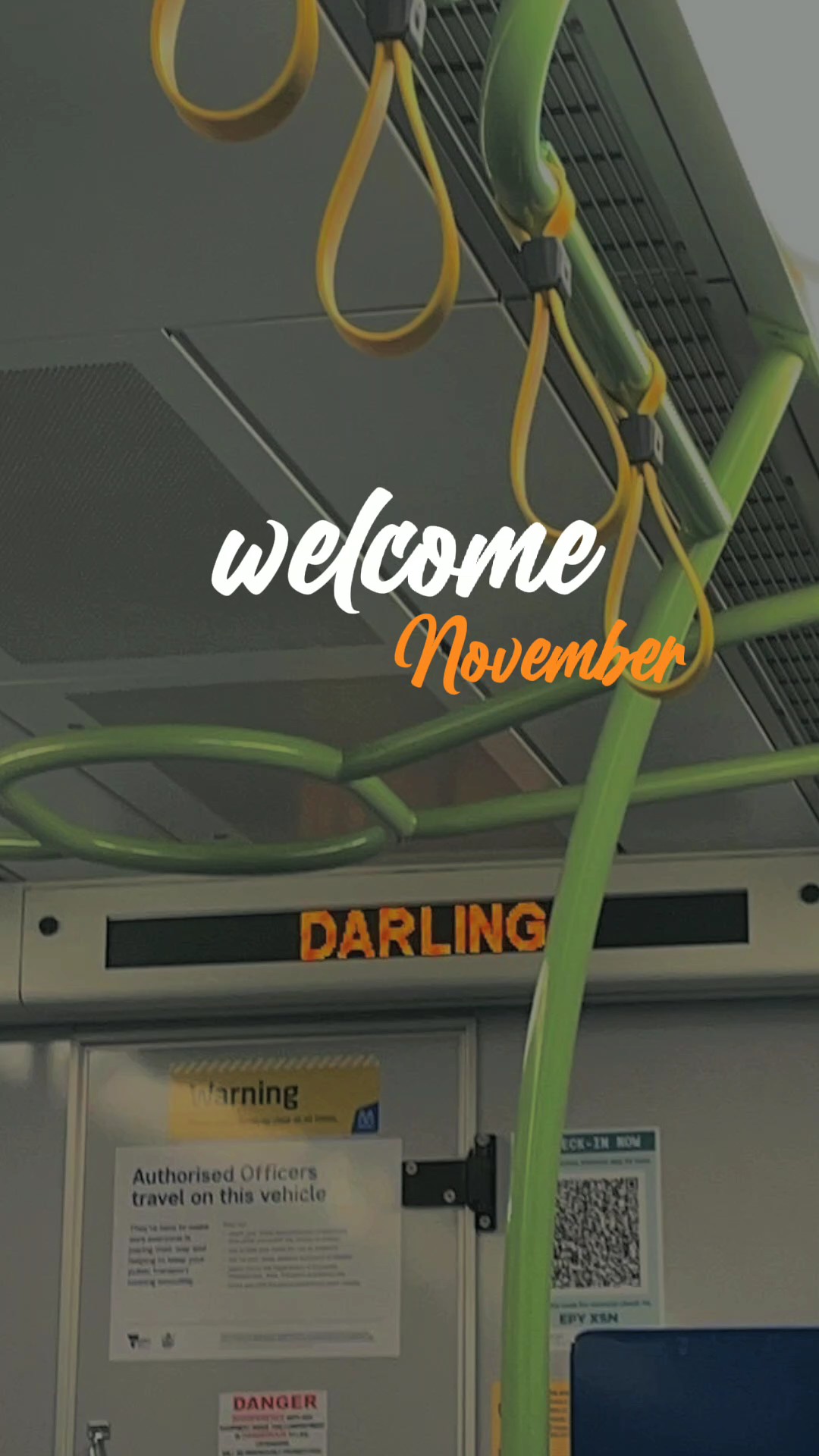 Bienvenue en novembre