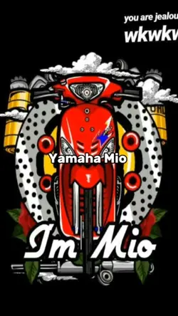 warning Yamaha Mio 