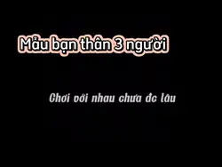Mẫu Bạn thân 3 người