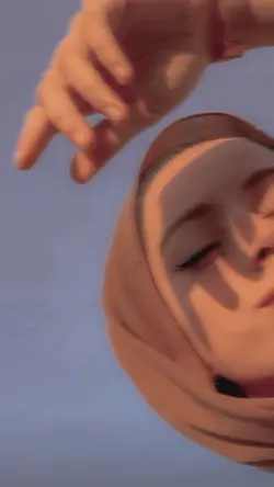 transisi + efek blur