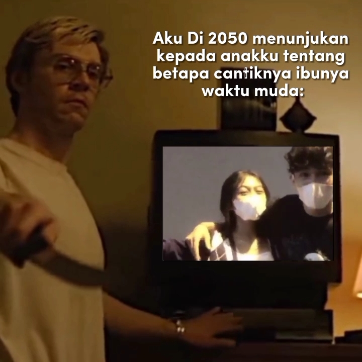 aku di 2050 menunjuk