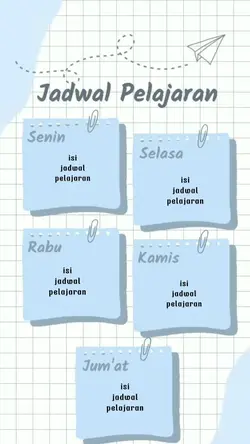 jadwal pelajaran