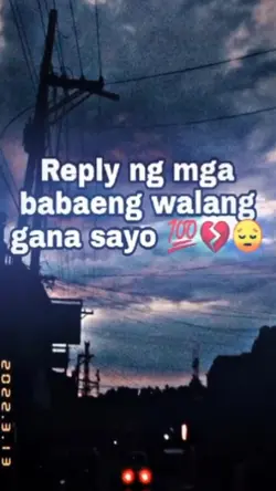 reply ng babaeng 