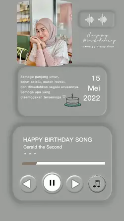 Birthday 15 Mei 2022