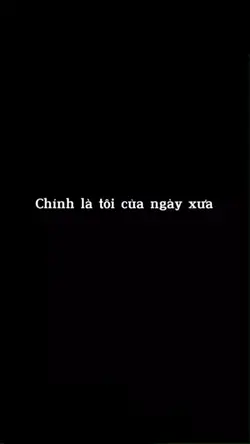 Tôi của ngày xưa