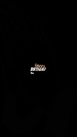 happy birthday