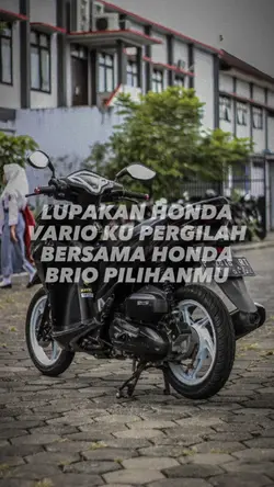 LUPAKAN HONDA VARIO