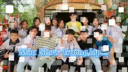 Mẫu show trường,lớp