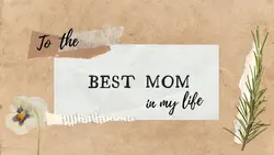 Mother’s day 💌