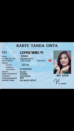 KARTU TANDA CINTA