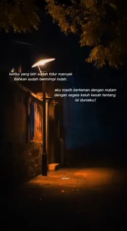 Malam yang sunyi 