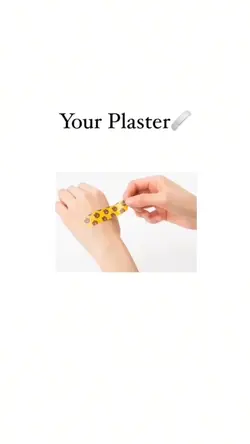 My plaster 🤍🥰