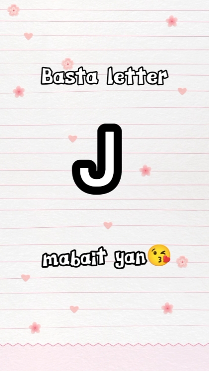 # Buchstabe J