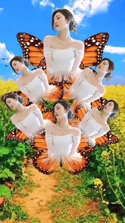 cánh bướm lung linh