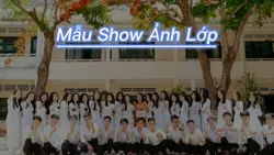 Mẫu show ảnh lớp 