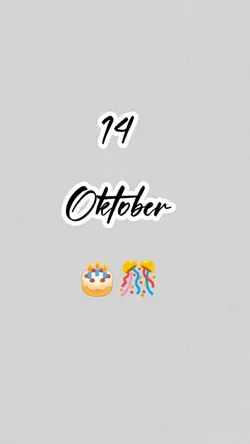 hbd 14 Oktober