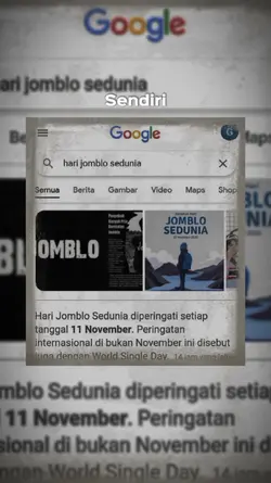 HARI JOMBLO SEDUNIA