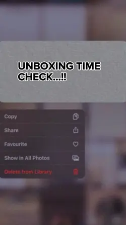 Unboxing time