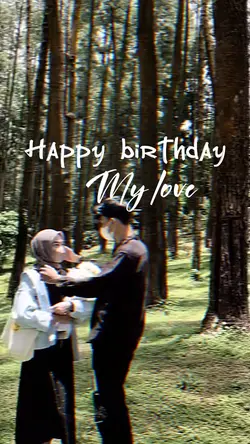 Happy birthday by🖤