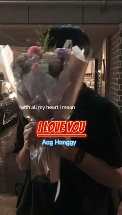 I love you
