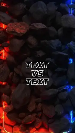 Text Vs Text
