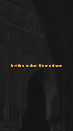 ketika bulan ramadan