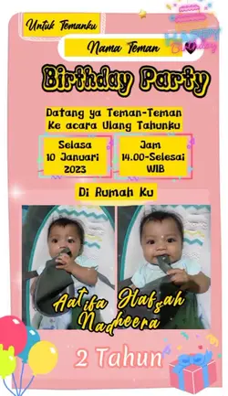 undangan ulang tahun
