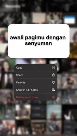 awali dngan senyuman