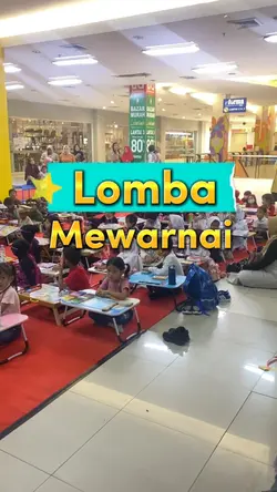 Vlog lomba mewarnai