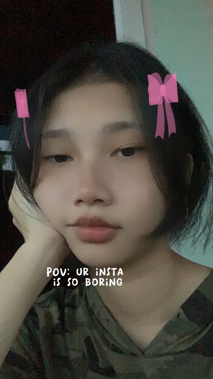 Seu insta é tão bori