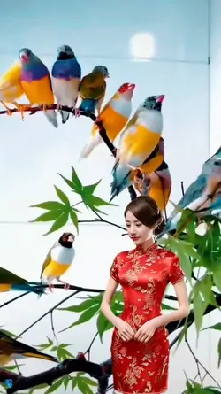 Burung warna warni