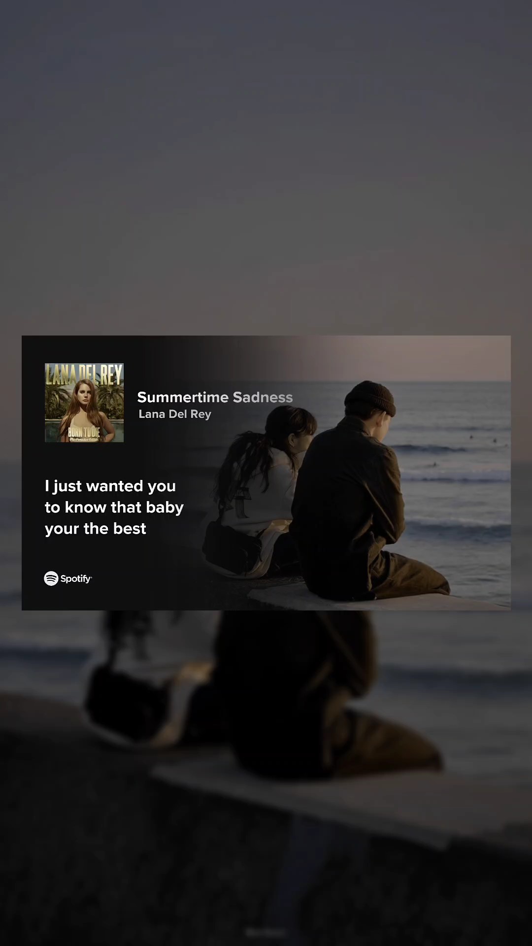 summertime sadness 