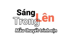 Mẫu thuyết trình xịn