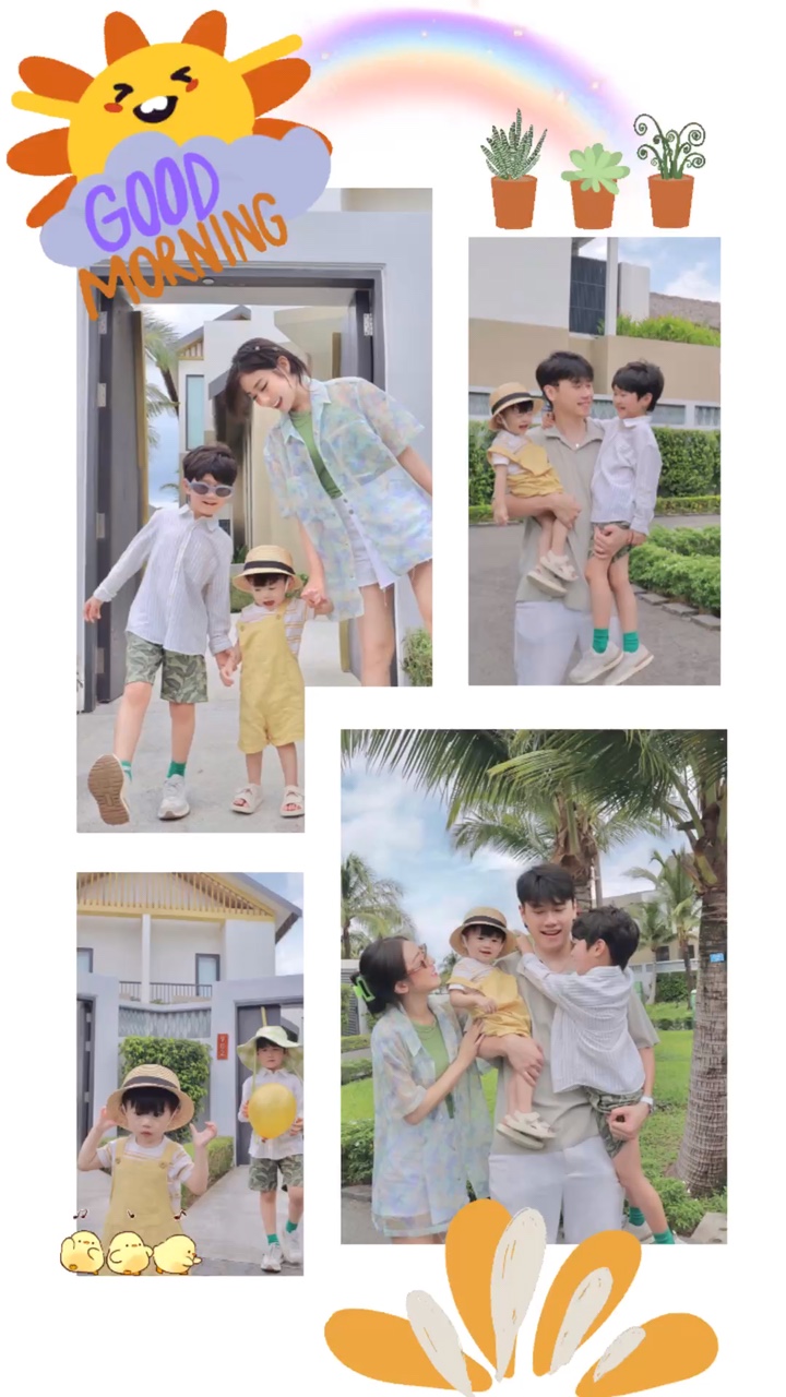 4 ẢNH GIA ĐÌNH CUTE