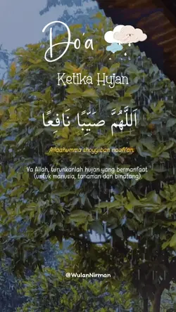 Doa Kerika Hujan
