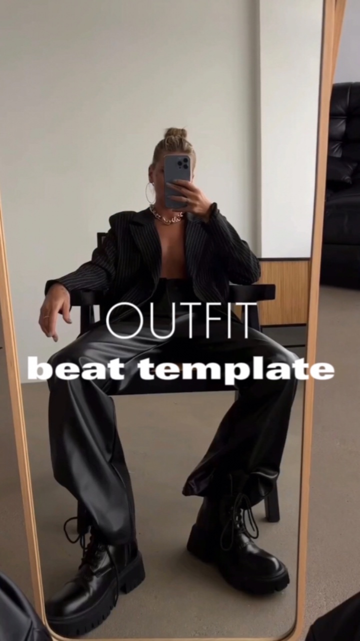 Traje de plantilla de ritmo