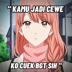 km jadi cwe ko cuek 