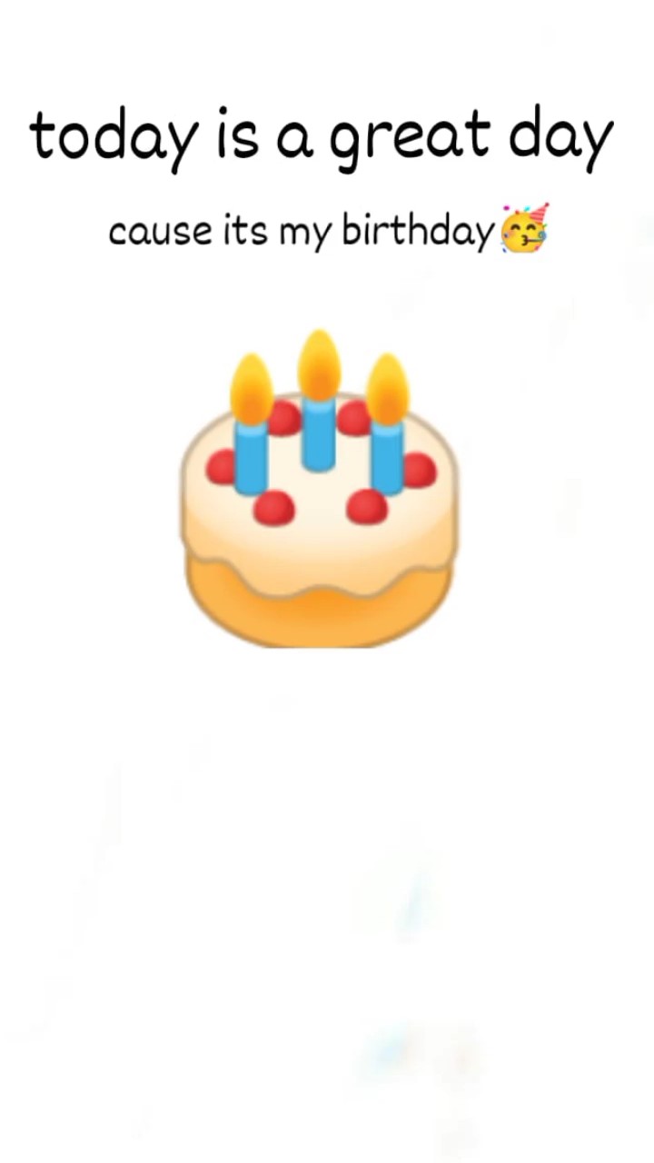 Selamat ulang tahun diri