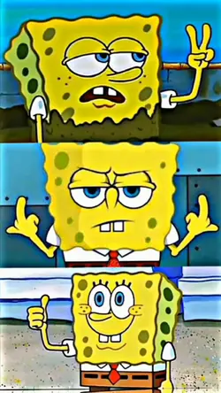 foto gaya spongebob