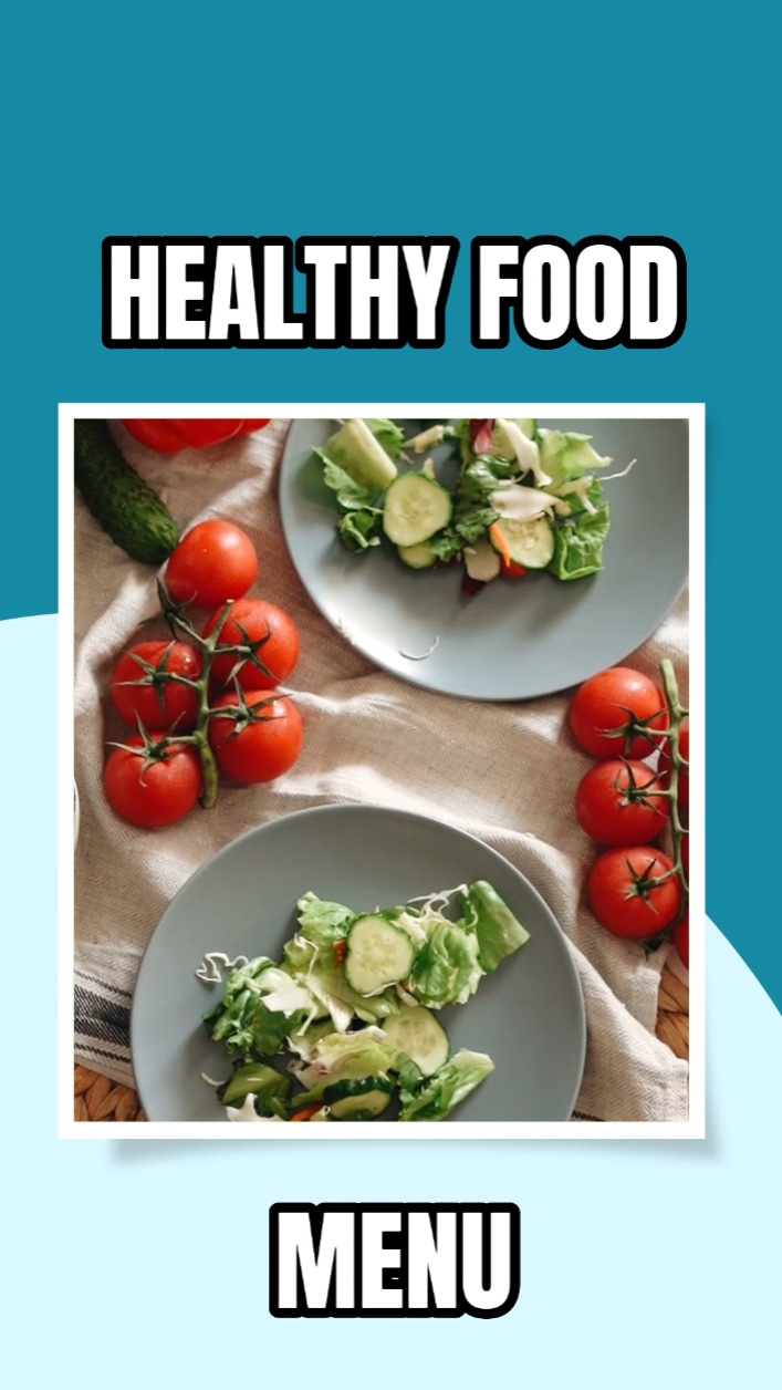Healthy Food Menu