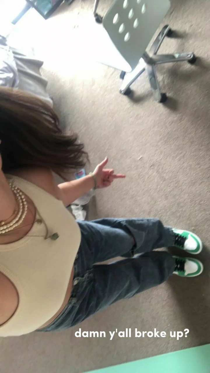 he broke im up !