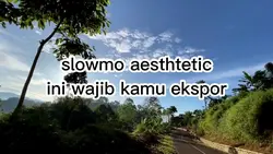 slowmo ini wajib