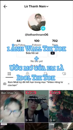 1 Ảnh Wall Tik Tok 